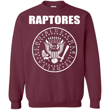 Sweatshirts Maroon / Small Raptores Crewneck Sweatshirt