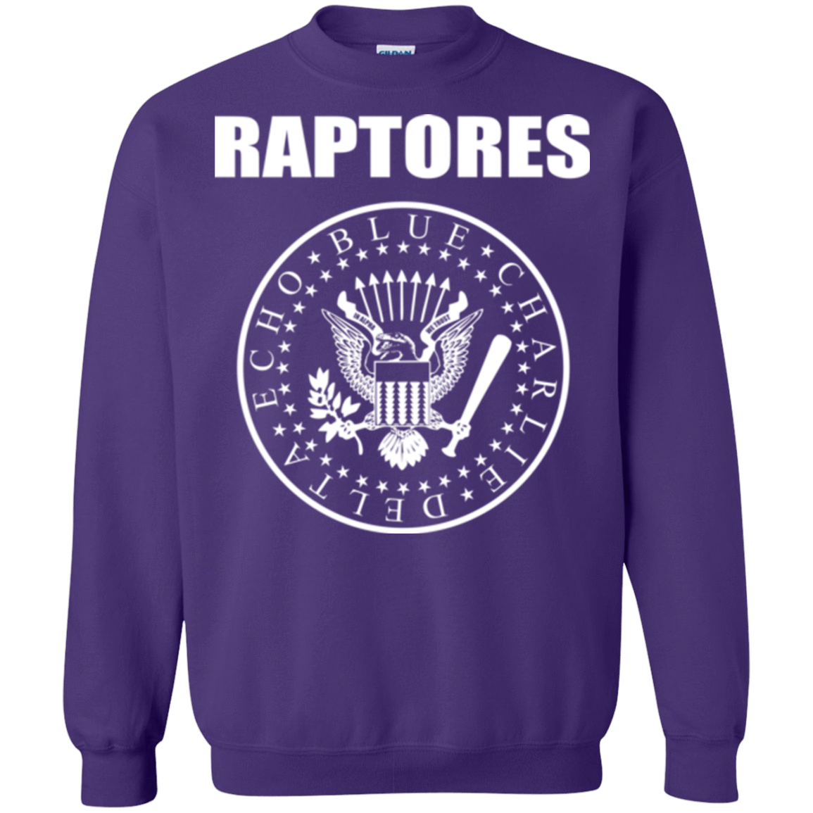 Sweatshirts Purple / Small Raptores Crewneck Sweatshirt