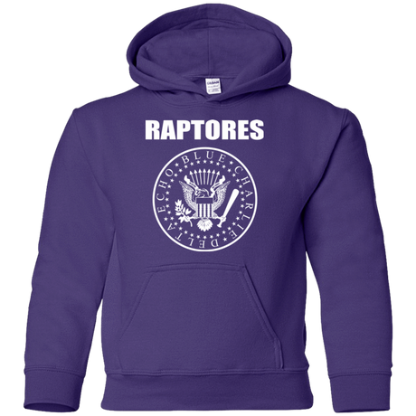 Sweatshirts Purple / YS Raptores Youth Hoodie