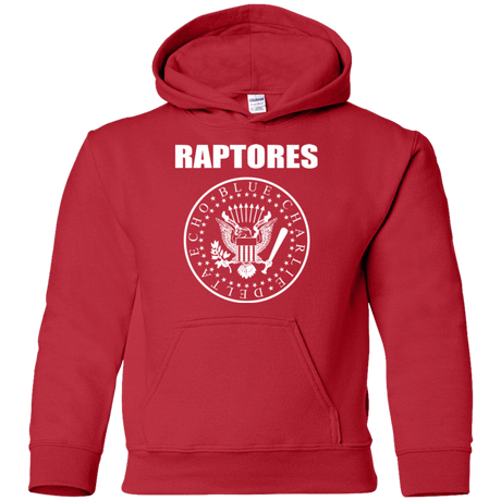 Sweatshirts Red / YS Raptores Youth Hoodie