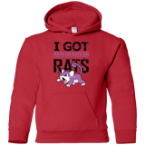 Sweatshirts Red / YS Rats on rats on rats Youth Hoodie