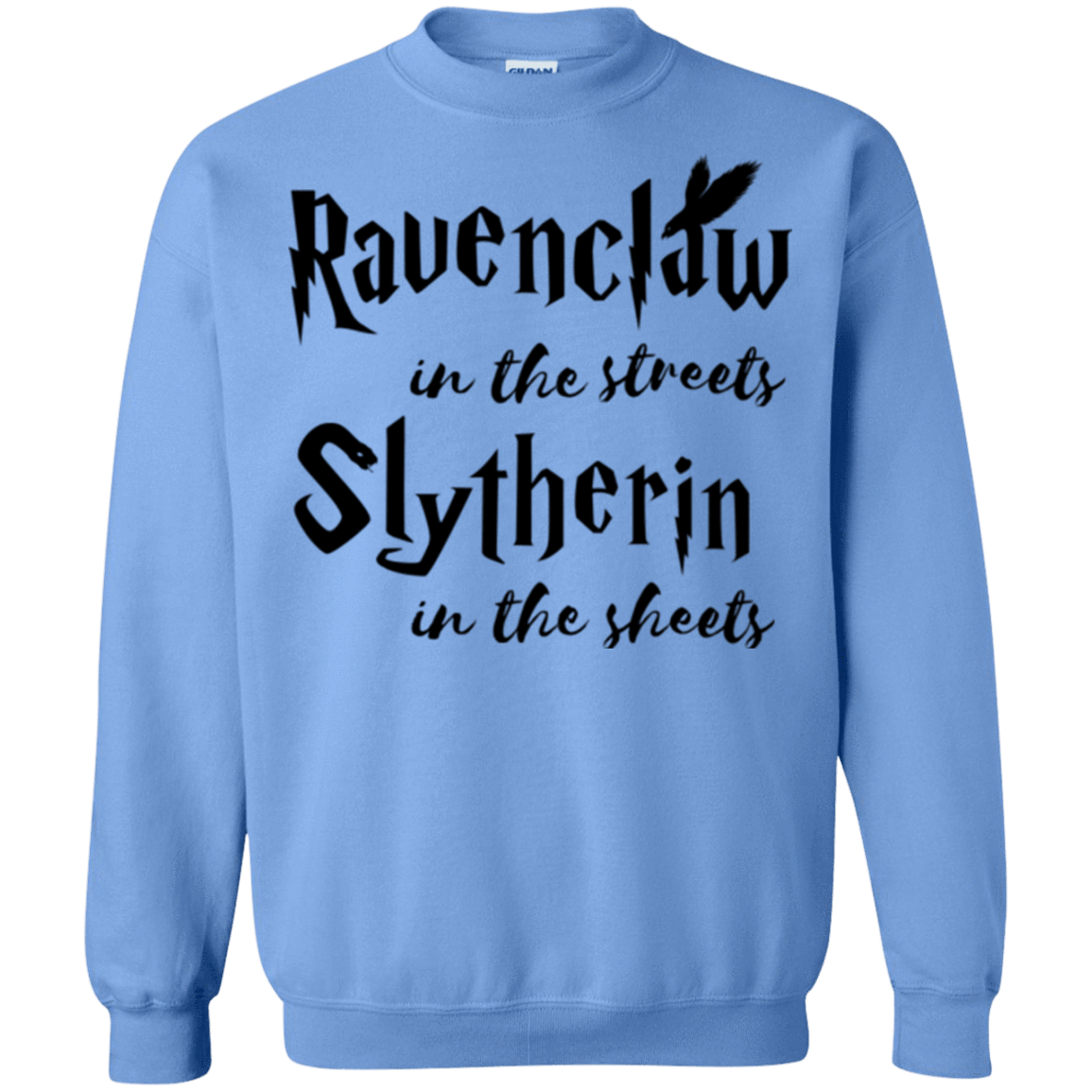 Sweatshirts Carolina Blue / Small Ravenclaw Streets Crewneck Sweatshirt