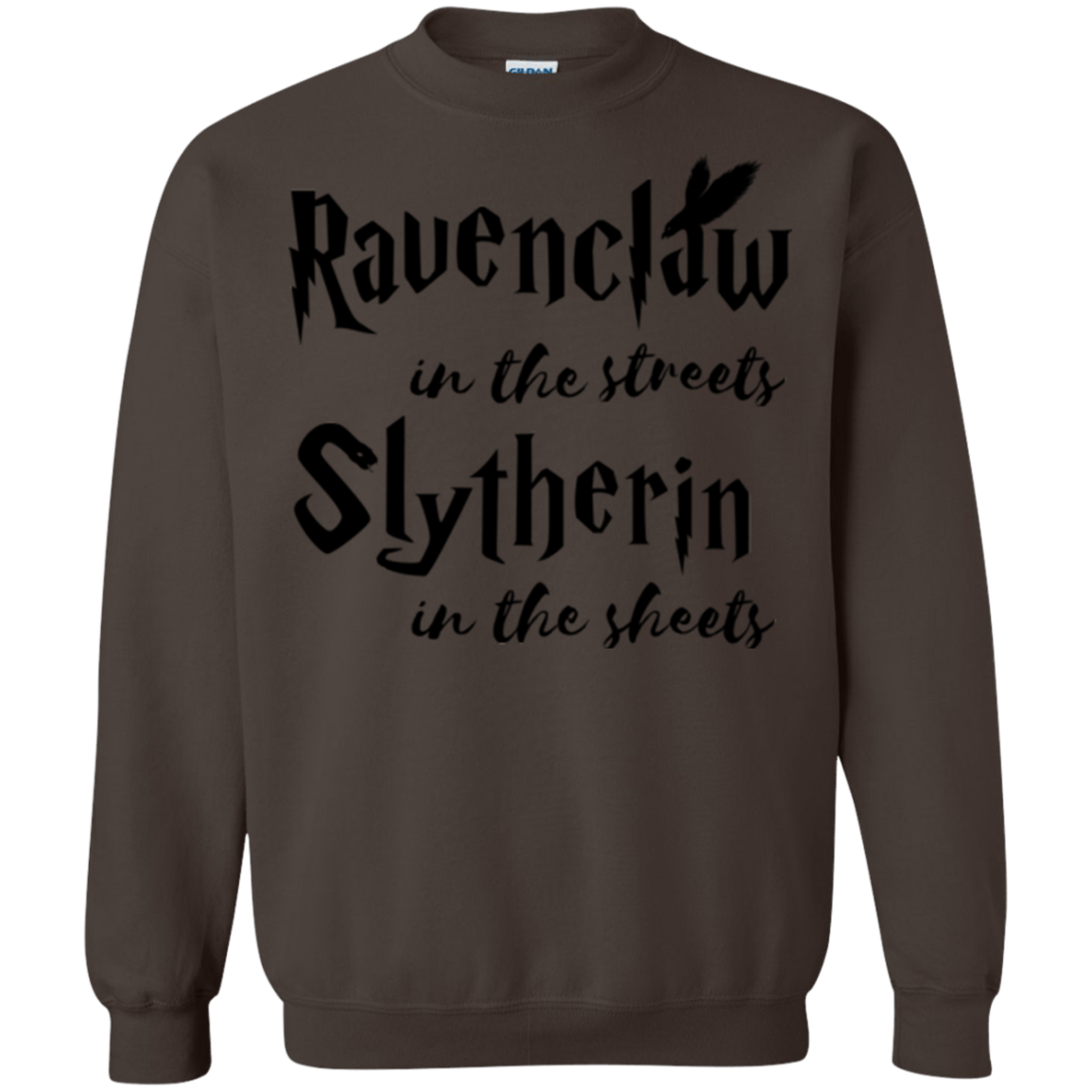 Sweatshirts Dark Chocolate / Small Ravenclaw Streets Crewneck Sweatshirt
