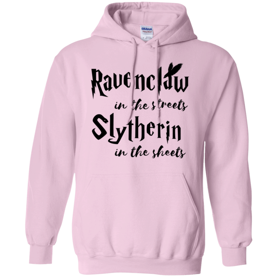 Sweatshirts Light Pink / Small Ravenclaw Streets Pullover Hoodie
