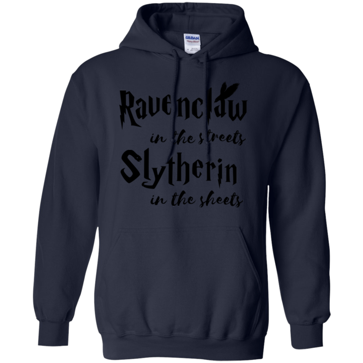 Sweatshirts Navy / Small Ravenclaw Streets Pullover Hoodie