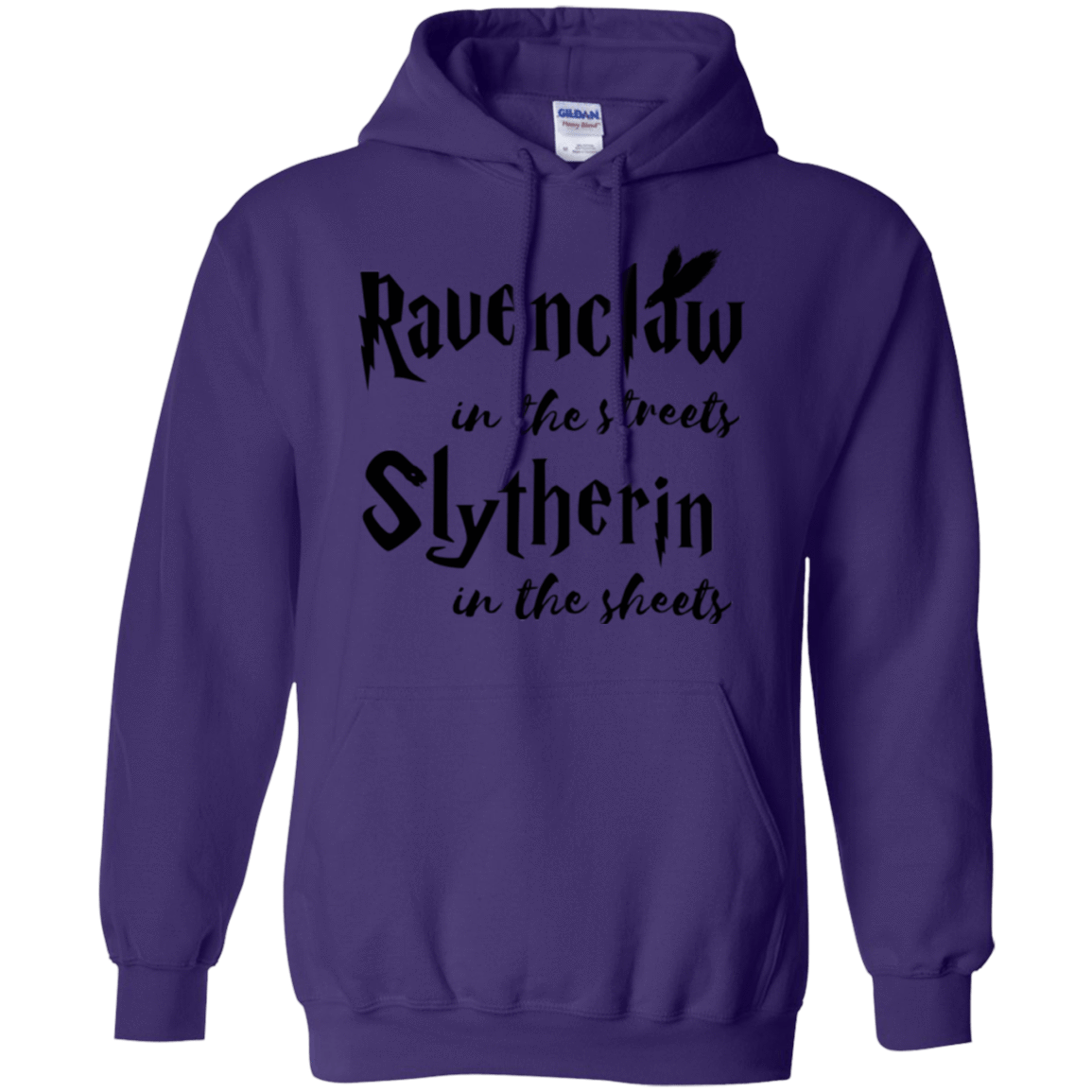 Sweatshirts Purple / Small Ravenclaw Streets Pullover Hoodie