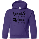 Sweatshirts Purple / YS Ravenclaw Streets Youth Hoodie