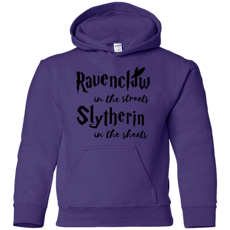 Sweatshirts Purple / YS Ravenclaw Streets Youth Hoodie