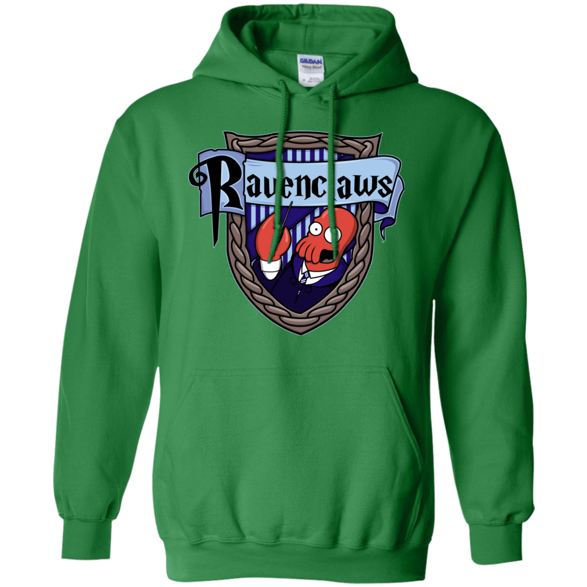Sweatshirts Irish Green / S Ravenclaws Pullover Hoodie