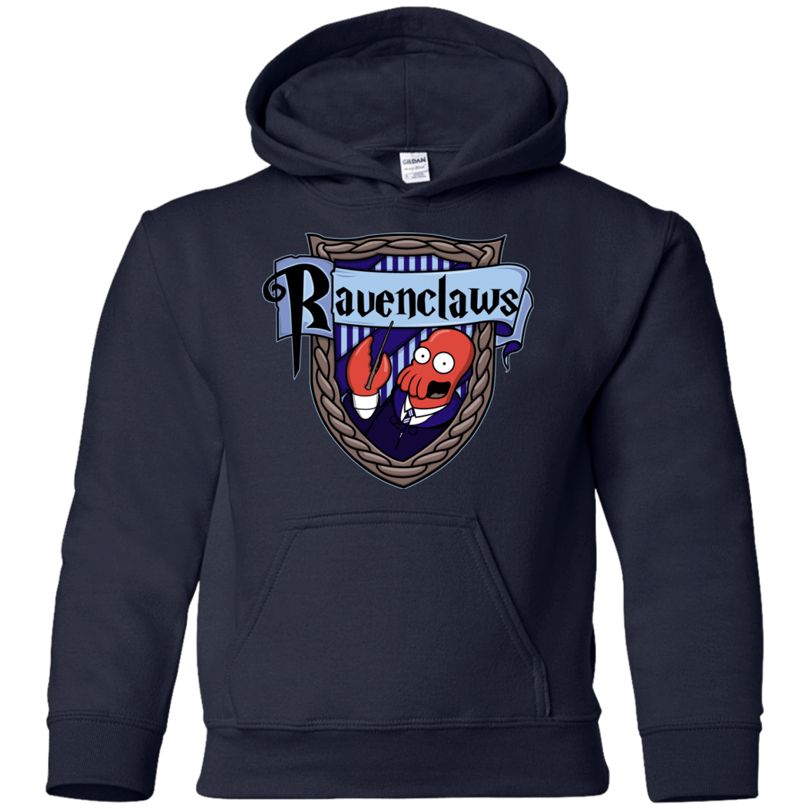 Sweatshirts Navy / YS Ravenclaws Youth Hoodie