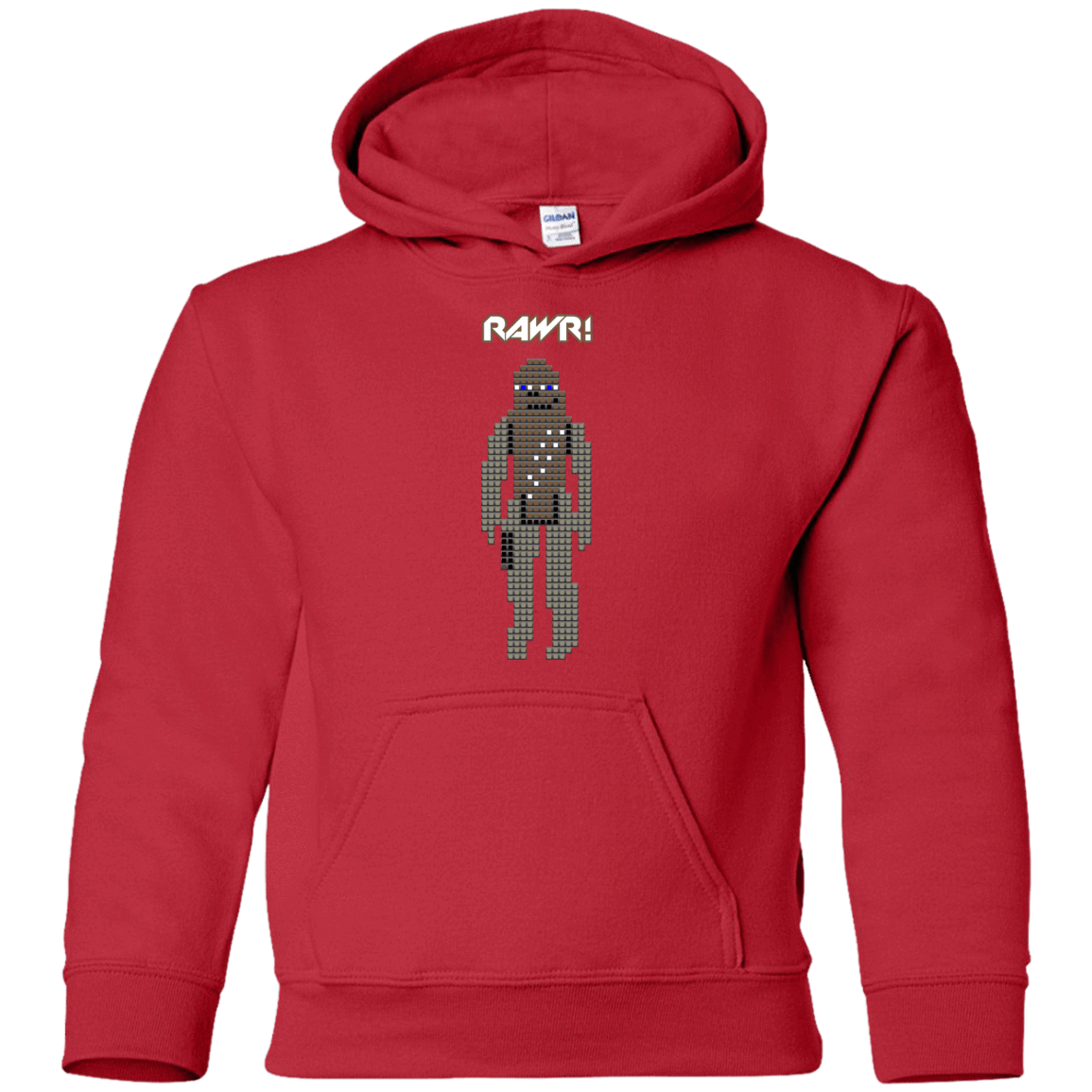Sweatshirts Red / YS Rawr Youth Hoodie