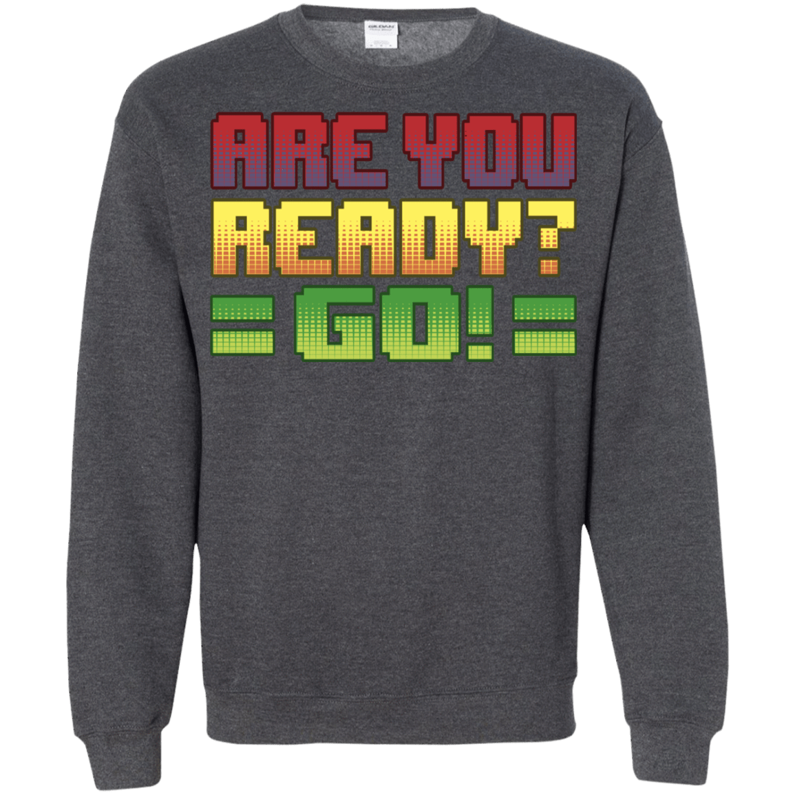 Sweatshirts Dark Heather / S Ready Crewneck Sweatshirt