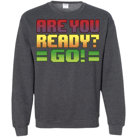 Sweatshirts Dark Heather / S Ready Crewneck Sweatshirt