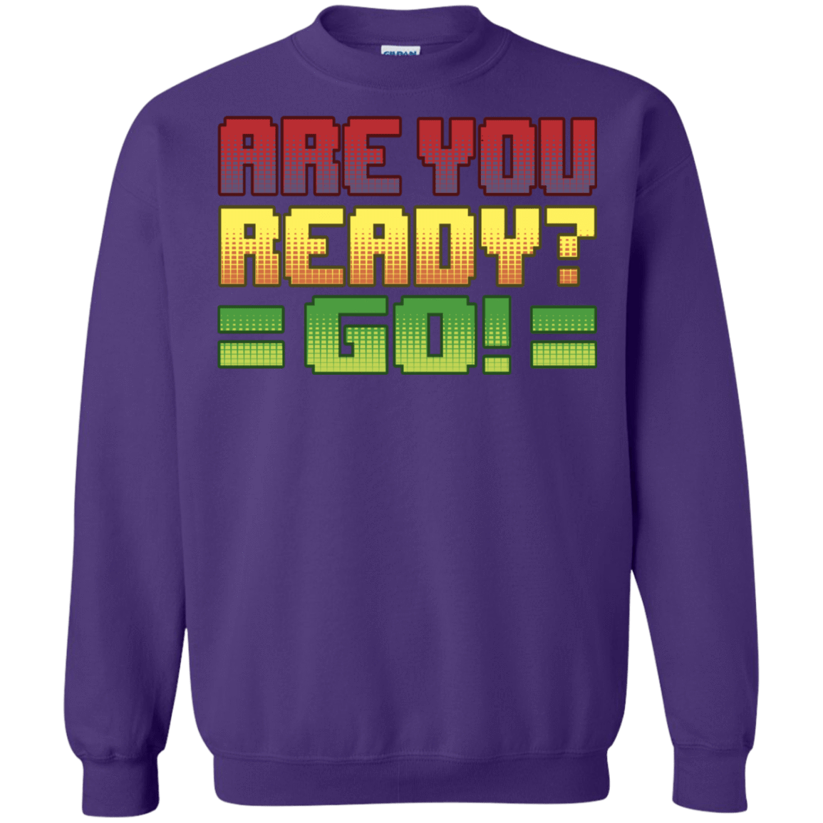 Sweatshirts Purple / S Ready Crewneck Sweatshirt