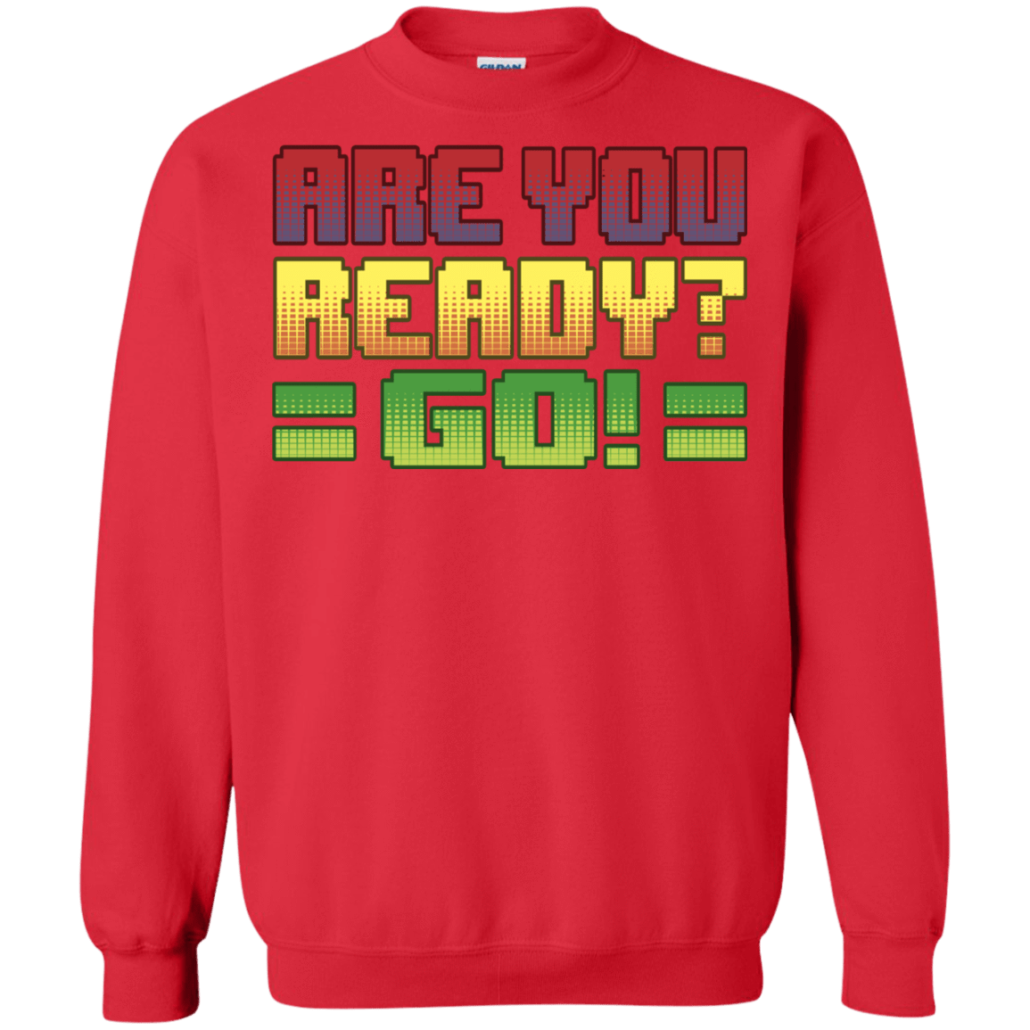 Sweatshirts Red / S Ready Crewneck Sweatshirt