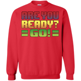 Sweatshirts Red / S Ready Crewneck Sweatshirt