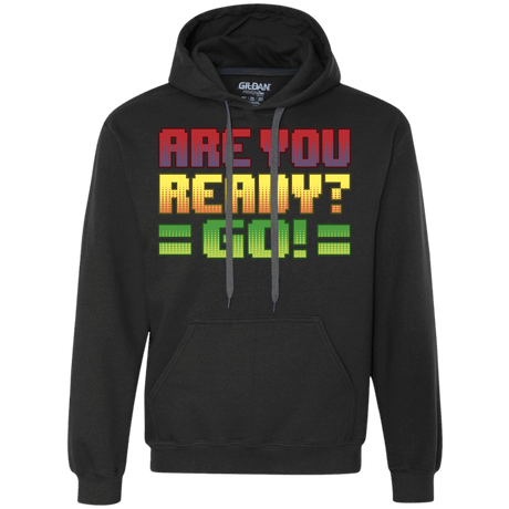 Sweatshirts Black / S Ready Premium Fleece Hoodie