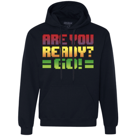 Sweatshirts Navy / S Ready Premium Fleece Hoodie