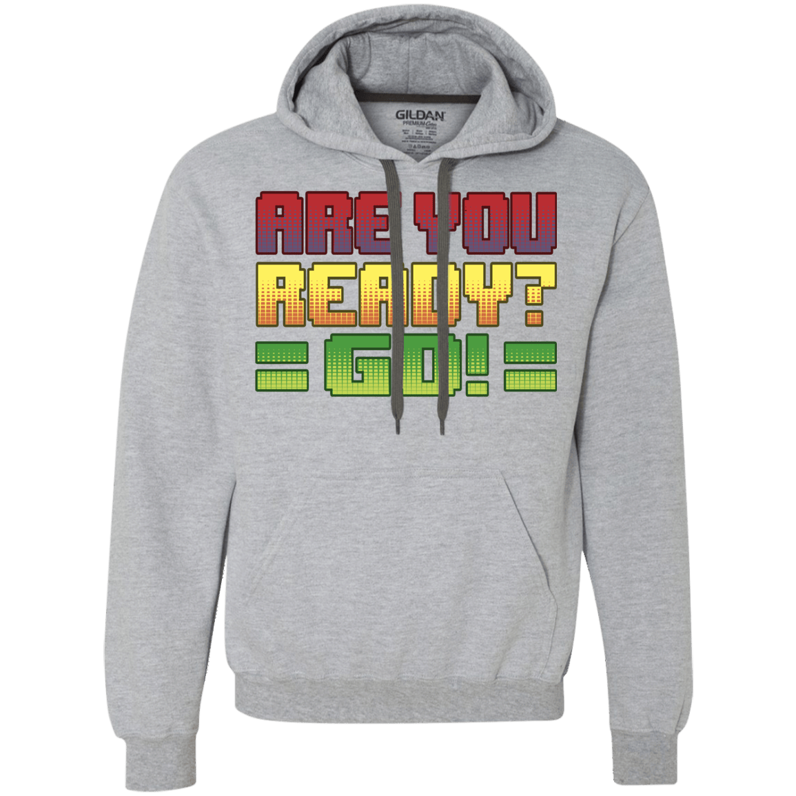 Sweatshirts Sport Grey / S Ready Premium Fleece Hoodie