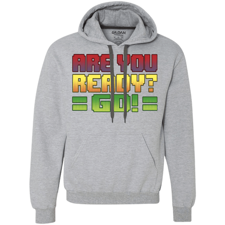 Sweatshirts Sport Grey / S Ready Premium Fleece Hoodie