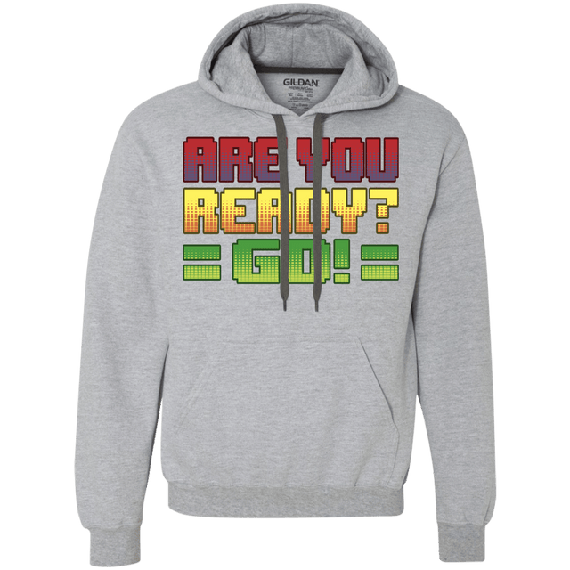 Sweatshirts Sport Grey / S Ready Premium Fleece Hoodie