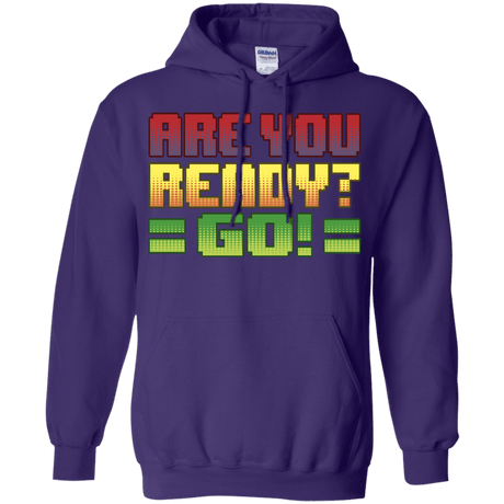 Sweatshirts Purple / S Ready Pullover Hoodie