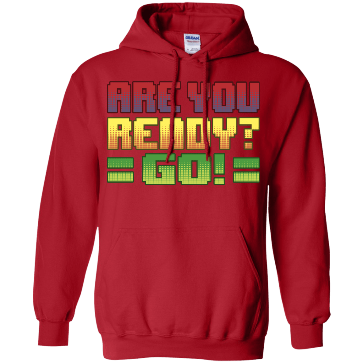 Sweatshirts Red / S Ready Pullover Hoodie