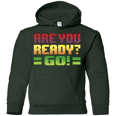 Sweatshirts Forest Green / YS Ready Youth Hoodie