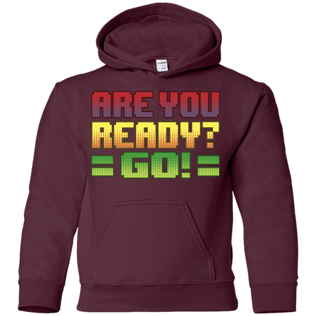 Sweatshirts Maroon / YS Ready Youth Hoodie
