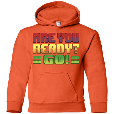 Sweatshirts Orange / YS Ready Youth Hoodie