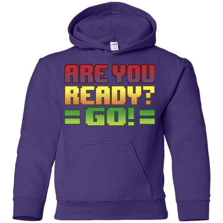 Sweatshirts Purple / YS Ready Youth Hoodie