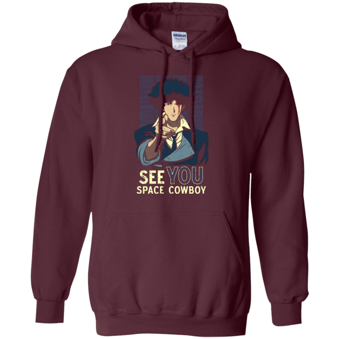 Sweatshirts Maroon / Small Real Folk Blues Pullover Hoodie