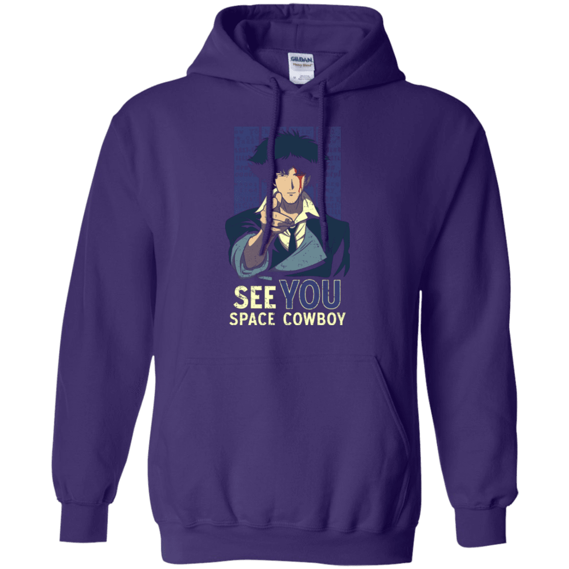Sweatshirts Purple / Small Real Folk Blues Pullover Hoodie