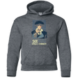 Sweatshirts Dark Heather / YS Real Folk Blues Youth Hoodie