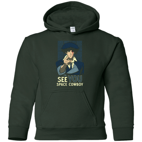 Sweatshirts Forest Green / YS Real Folk Blues Youth Hoodie