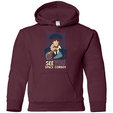 Sweatshirts Maroon / YS Real Folk Blues Youth Hoodie