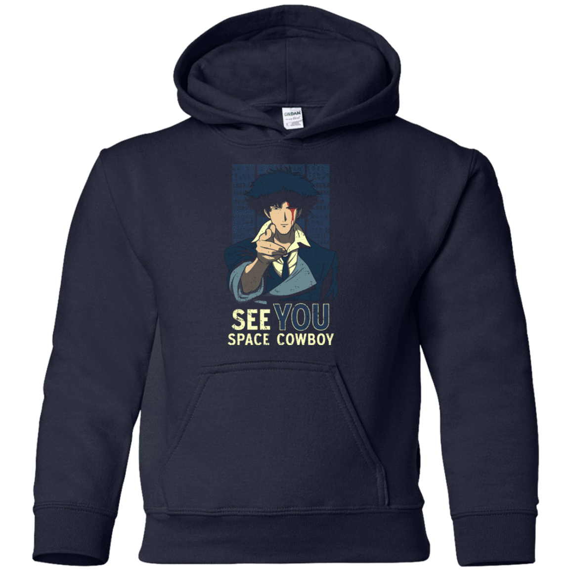 Sweatshirts Navy / YS Real Folk Blues Youth Hoodie