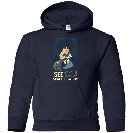 Sweatshirts Navy / YS Real Folk Blues Youth Hoodie