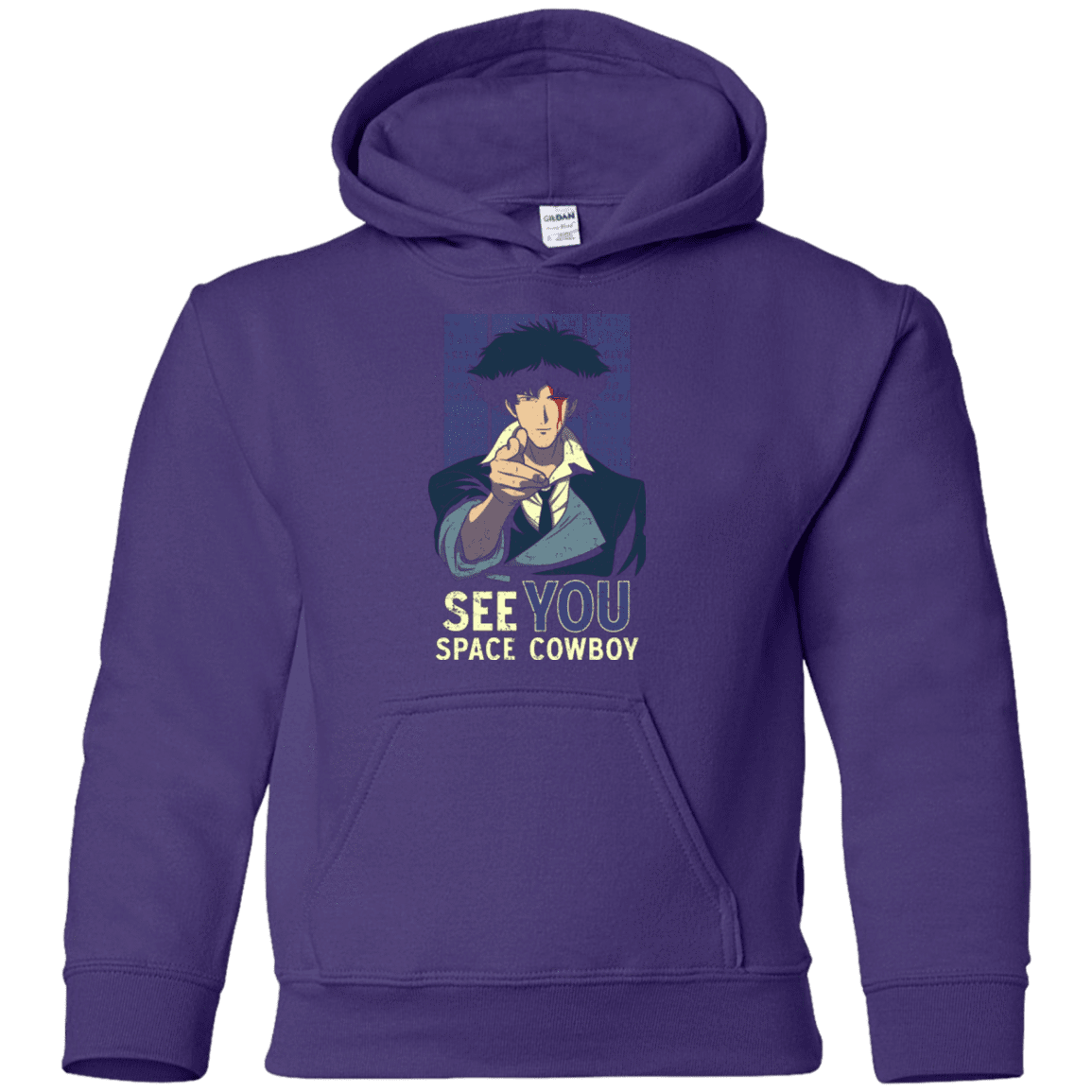 Sweatshirts Purple / YS Real Folk Blues Youth Hoodie