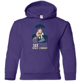 Sweatshirts Purple / YS Real Folk Blues Youth Hoodie