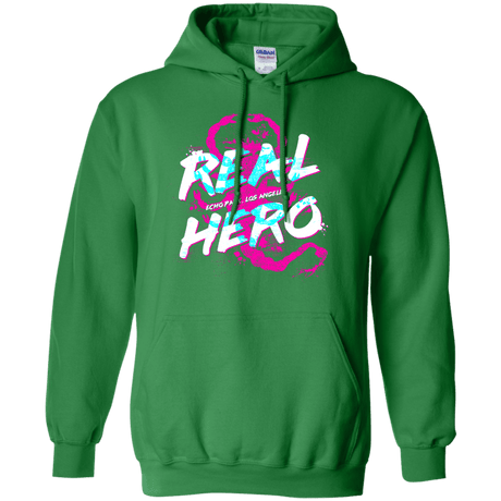 Sweatshirts Irish Green / Small Real Hero Pullover Hoodie