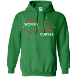 Sweatshirts Irish Green / Small Real Women Pullover Hoodie