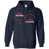 Sweatshirts Navy / Small Real Women Pullover Hoodie