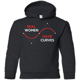 Sweatshirts Black / YS Real Women Youth Hoodie