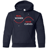 Sweatshirts Navy / YS Real Women Youth Hoodie