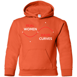 Sweatshirts Orange / YS Real Women Youth Hoodie
