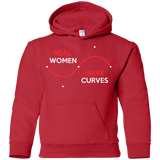 Sweatshirts Red / YS Real Women Youth Hoodie