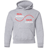 Sweatshirts Sport Grey / YS Real Women Youth Hoodie