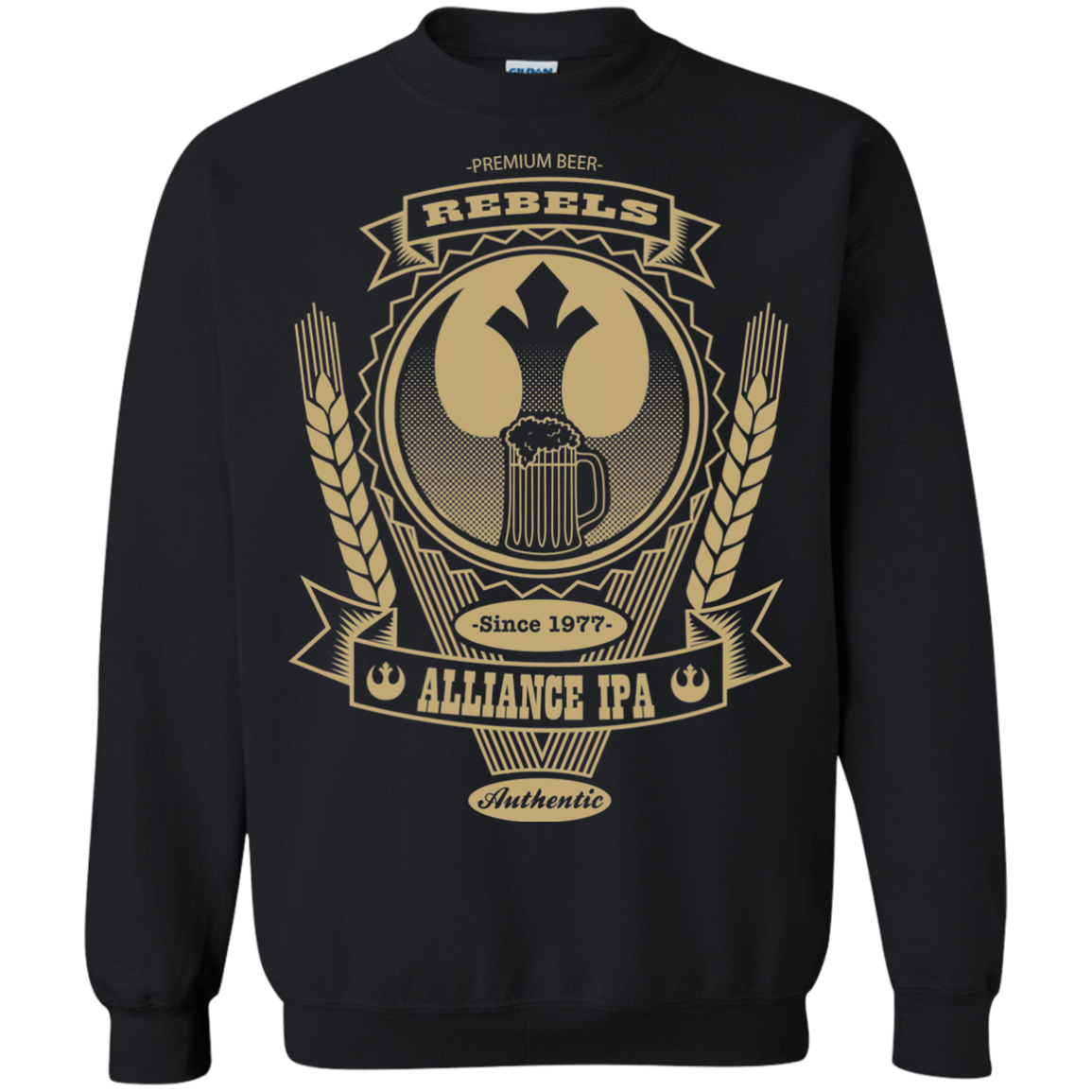 Sweatshirts Black / S Rebel Alliance IPA Crewneck Sweatshirt