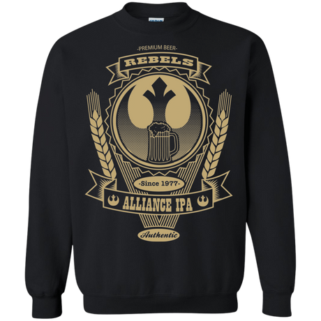 Sweatshirts Black / S Rebel Alliance IPA Crewneck Sweatshirt